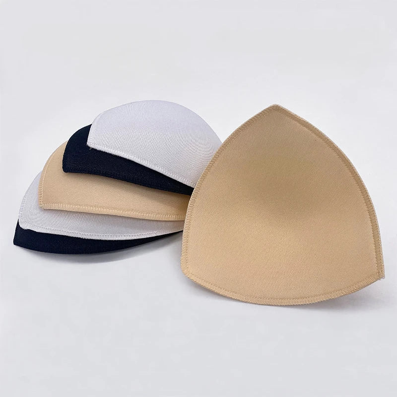 3 Pairs Removable Push-Up Bra Pads – Foam Inserts for Sports Bras, Bikinis & Underwear