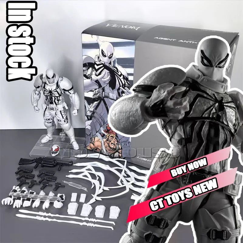 Ct Toys Spiderman Mafex 143 Ben Reilly Comic Version – The Amazing Spider-Man Anime Action Figure, Collectible Toy Gift