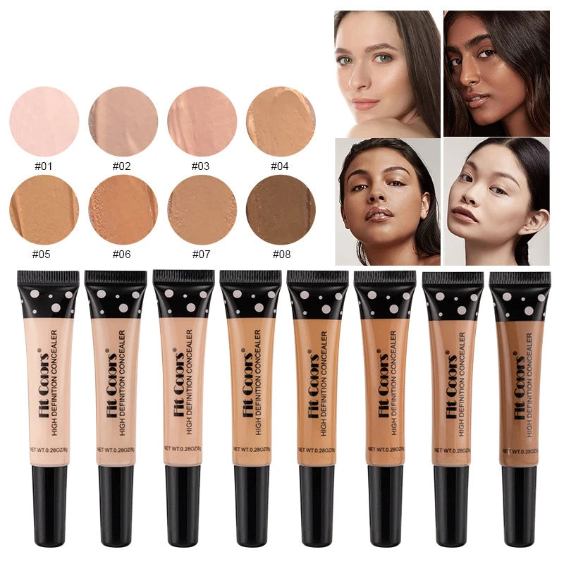 Nude Waterproof BB Cream Foundation – Oil-Control, Blemish-Covering, Long-Lasting Brightening Concealer Base