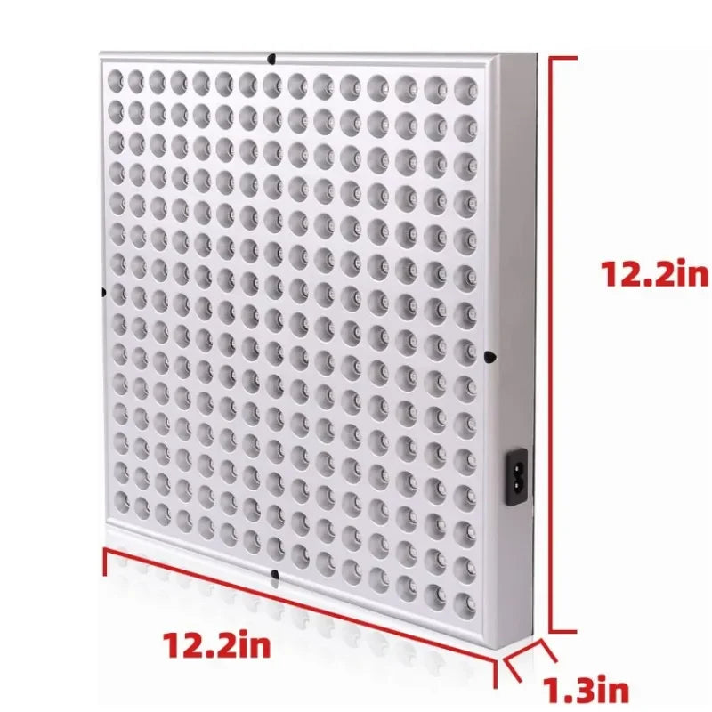 45W LED Red Light Therapy Panel – 225 LED Lamp for Anti-Aging Facial Skin Care, Body Pain Relief & Physical Therapy