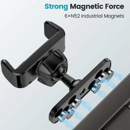 Tenmtoo Gym Magnetic Phone Holder – 360° Adjustable Stand for MagSafe, Compatible with iPhone 15/14/13 & 4.7-6.5 Inch Smartphones