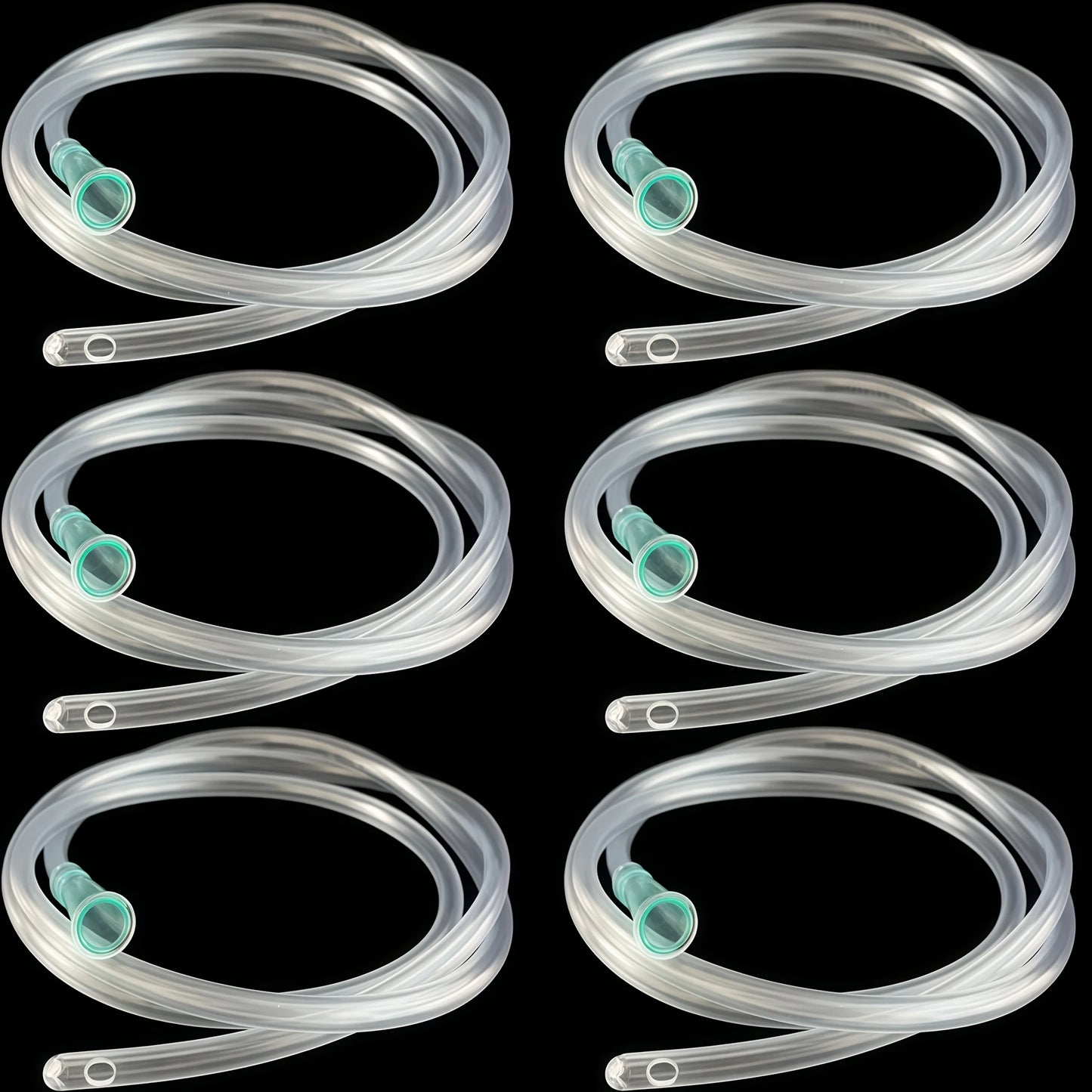 1M Green Needle with Transparent Soft Tube – Compatible with Large-Bore Syringes