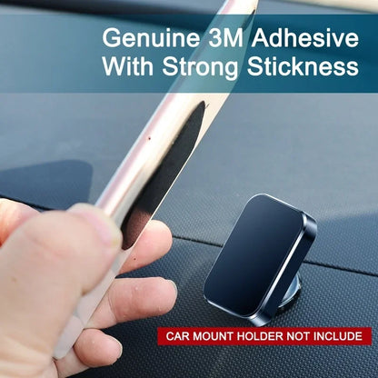 Magnetic Metal Plate for Car Phone Holder - Leather Disk for Air Vent Mount & Magnetic Phone Stand