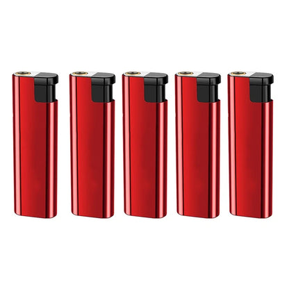 Outdoor Windproof Blue Flame Lighter – Direct Injection Cigarette Lighter for Camping & Smoking Tools (1/50 Pack)