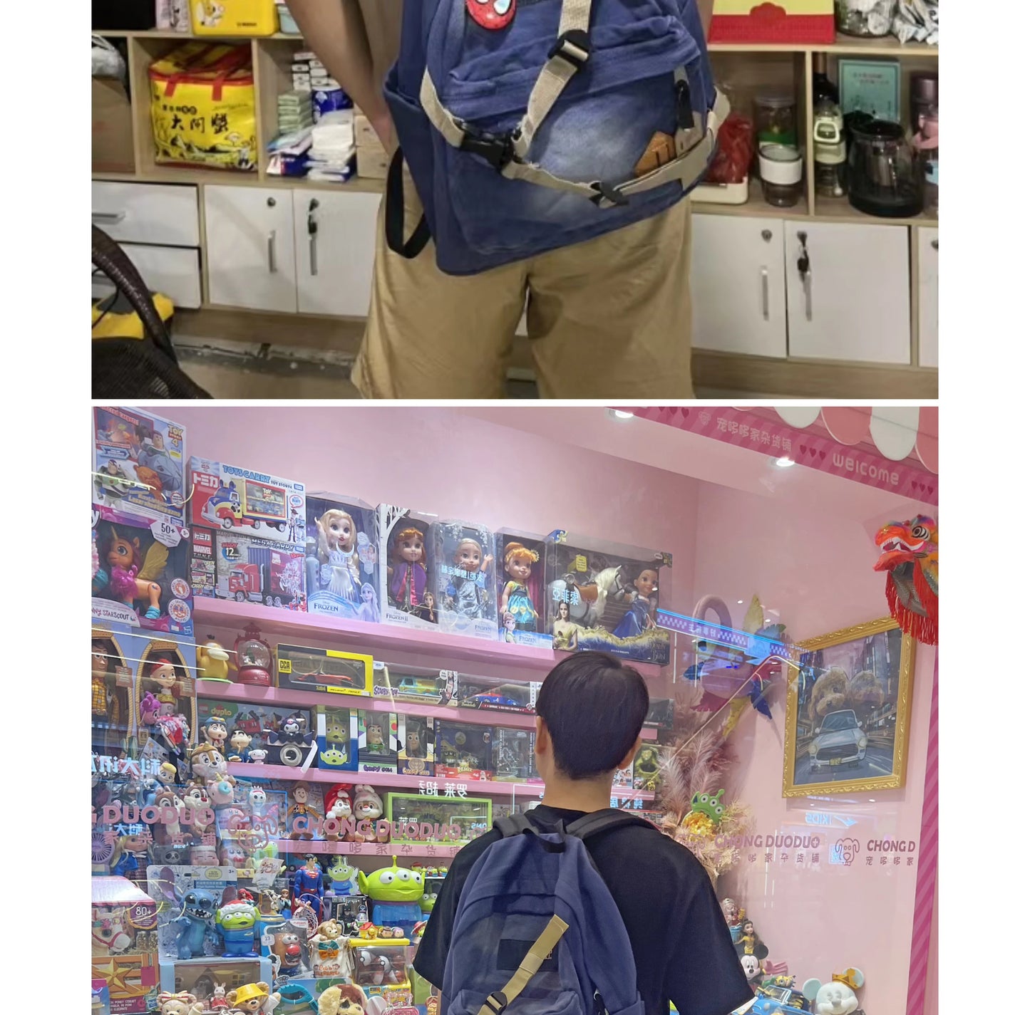 Spider-Man Denim Backpack – Andrew Garfield Travel Bookbag for Kids, Boys, Laptop & Birthday Gift