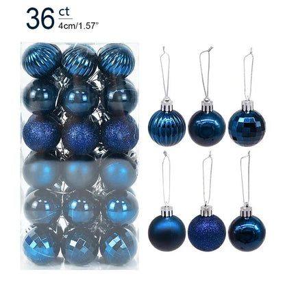Christmas Ball Ornaments – Hanging Tree Pendants for Xmas, Home Decor, 2026 New Year & Holiday Gifts