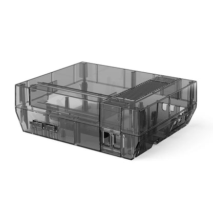 Bitfunx Transparent Replacement Housing Shell for NES - Protective Case for Nintendo Entertainment System Console