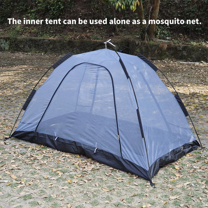 Fireproof Hot Tent for 2 People – Waterproof Extend Dome with Stove Jack & Snow Skirt, 4-Season Camping, Hiking, Hunting Winter Shelter