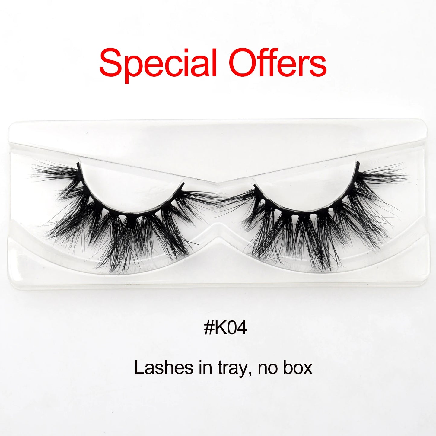 Visofree 3D Mink Eyelashes – 30/40/100 Pairs Handmade Full Strip Lashes with Tray, Cruelty-Free False Lashes for Makeup