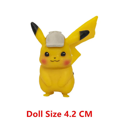 Pokemon Anime Figures – Pikachu, Eevee, Gengar & More Cartoon Action Model Toys for Kids, Bulk Purchase