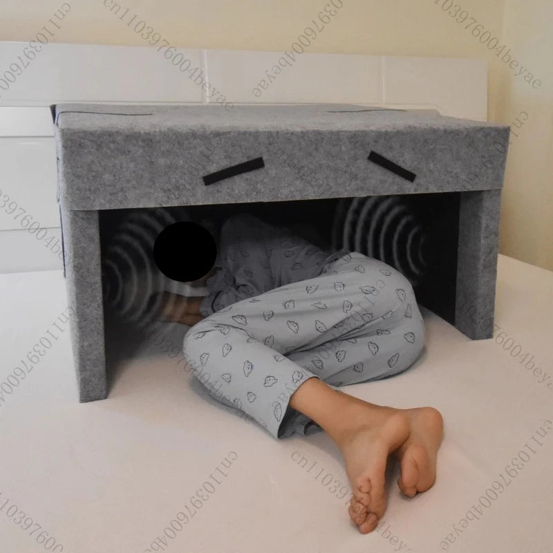 Windshield Soundproof Sleep Tent - Blackout Cover for Low-Frequency Noise Reduction & Restful Sleep