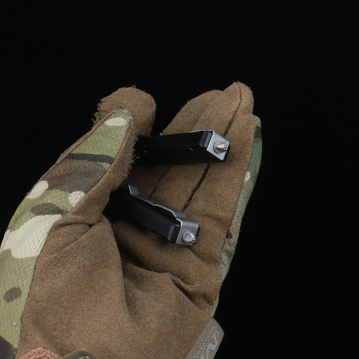 MICRO EDC TECH Mini MT-70 Knife – D2 Steel Stonewashed Blade with Aviation Aluminum Handle, Portable EDC Tool