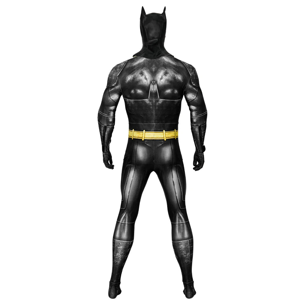 Zentai Flash & Bat Movie Cosplay Jumpsuit – 3D Printed Spandex Bruce Wayne/Bat Suit Costume