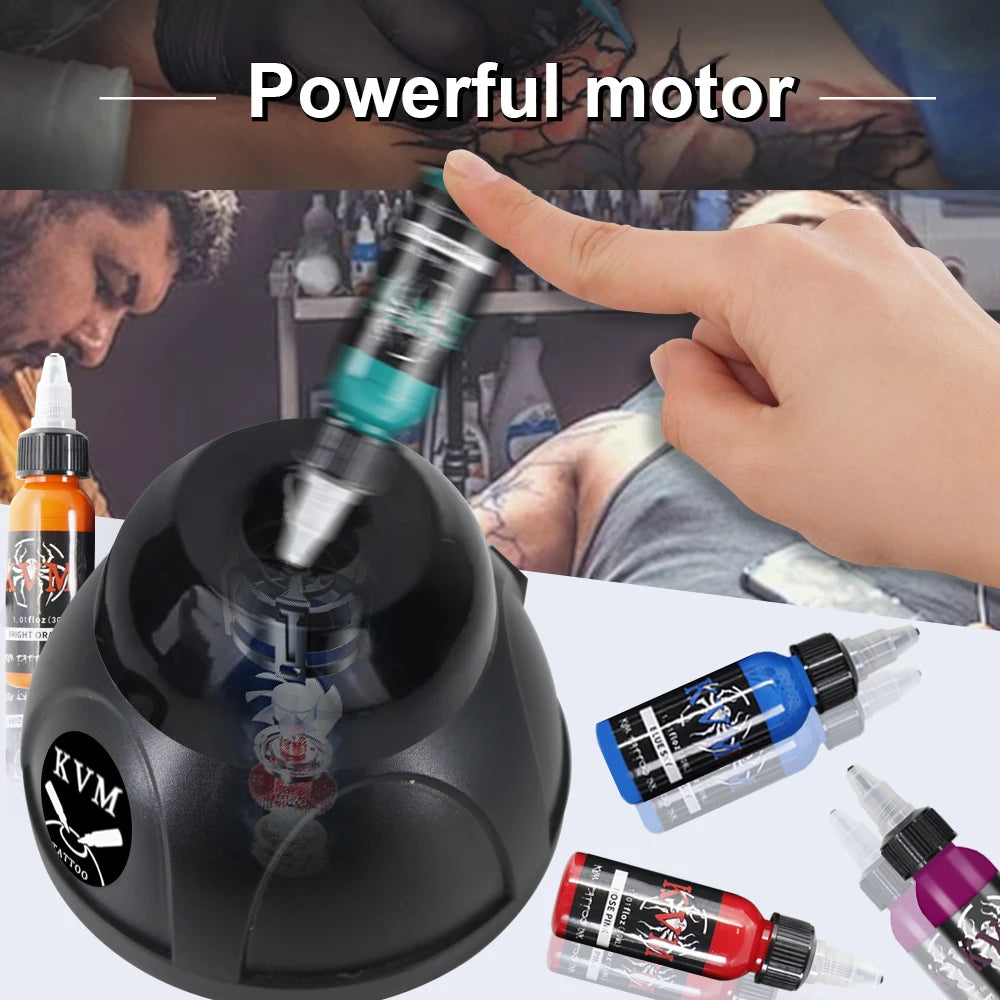Mini Vortex Shaker Mixer – 7000RPM Tattoo Ink & Nail Polish Mixer with Non-Slip Base, Tattoo Supplies Stirrer