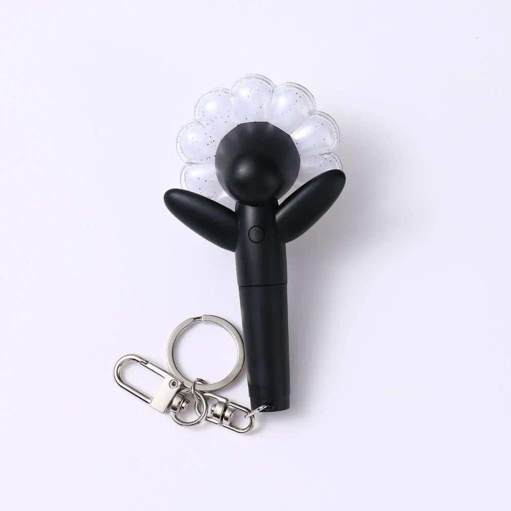 Kpop Idol GD Mini Lightstick Keyring – G-DRAGON Glow Stick Fan Support Keychain Gift