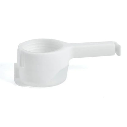 Food Storage Bag Clips with Pour Spouts - Kitchen Chip Sealer Clips, Plastic Cap for Freshness