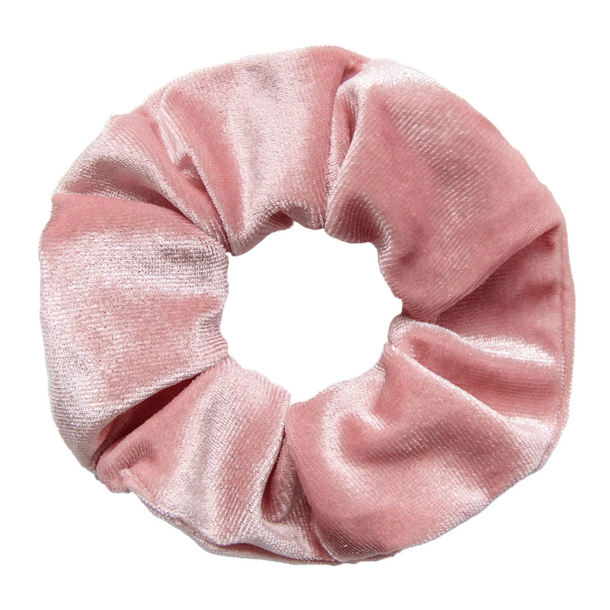 10/6/1Pcs Velvet Hair Scrunchies Set for Women – Solid Color Elastic Ponytail Hair Bands & Headband Accessories (Black Pack)