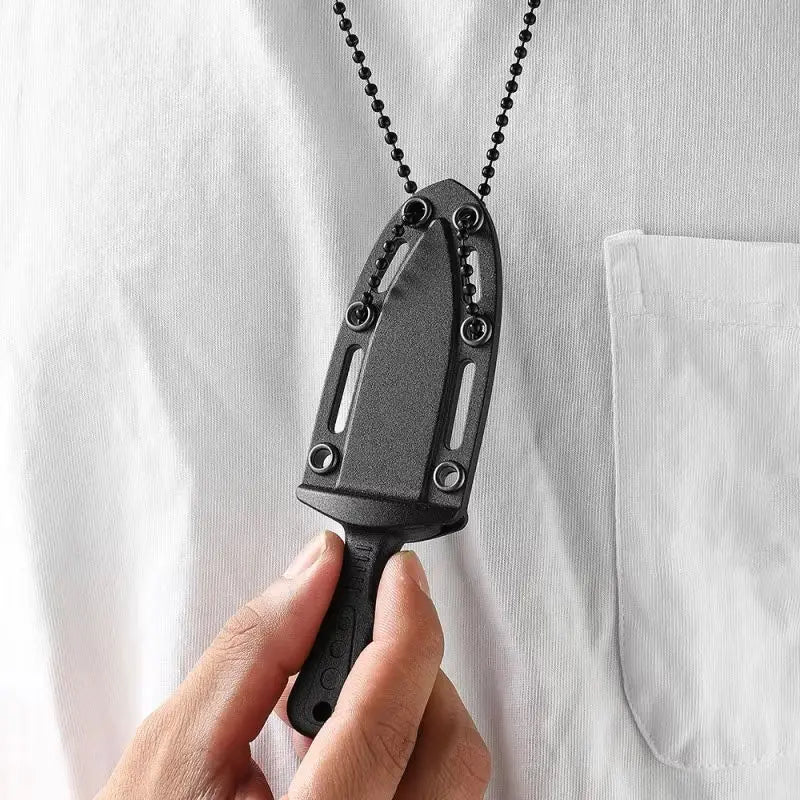 New Outdoor Camping Stainless Steel Knife – EDC High Hardness, Sharp Fruit Knife for Wilderness Survival & Self-Defense