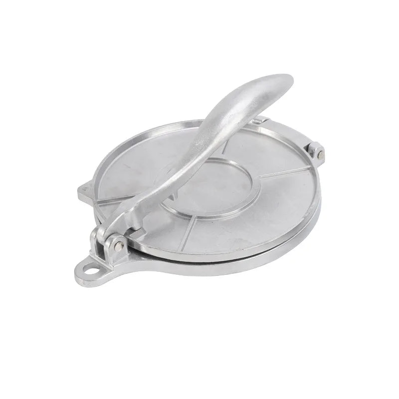 Aluminium Alloy DIY Tortilla Press Maker - Manual Corn Dough Pressing Tools for 16/20cm Tortillas - Kitchen Bakeware Cooking Accessories