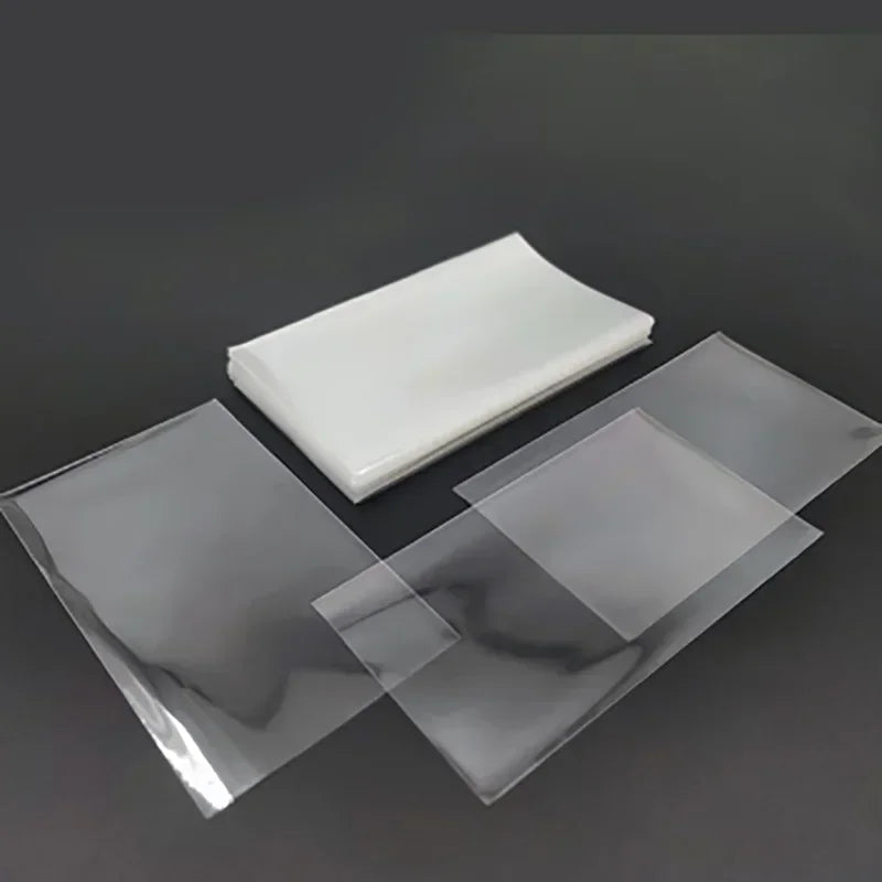 100PCS Transparent Card Sleeves – Various Sizes for Magic, Tarot, Poker & Board Game Card Protection