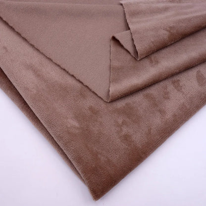 160CM/63" Wide Minky Plush Fabric – Super Soft Flannel Fabric for DIY Dolls, Toys, and Crafts, Sold by the Meter