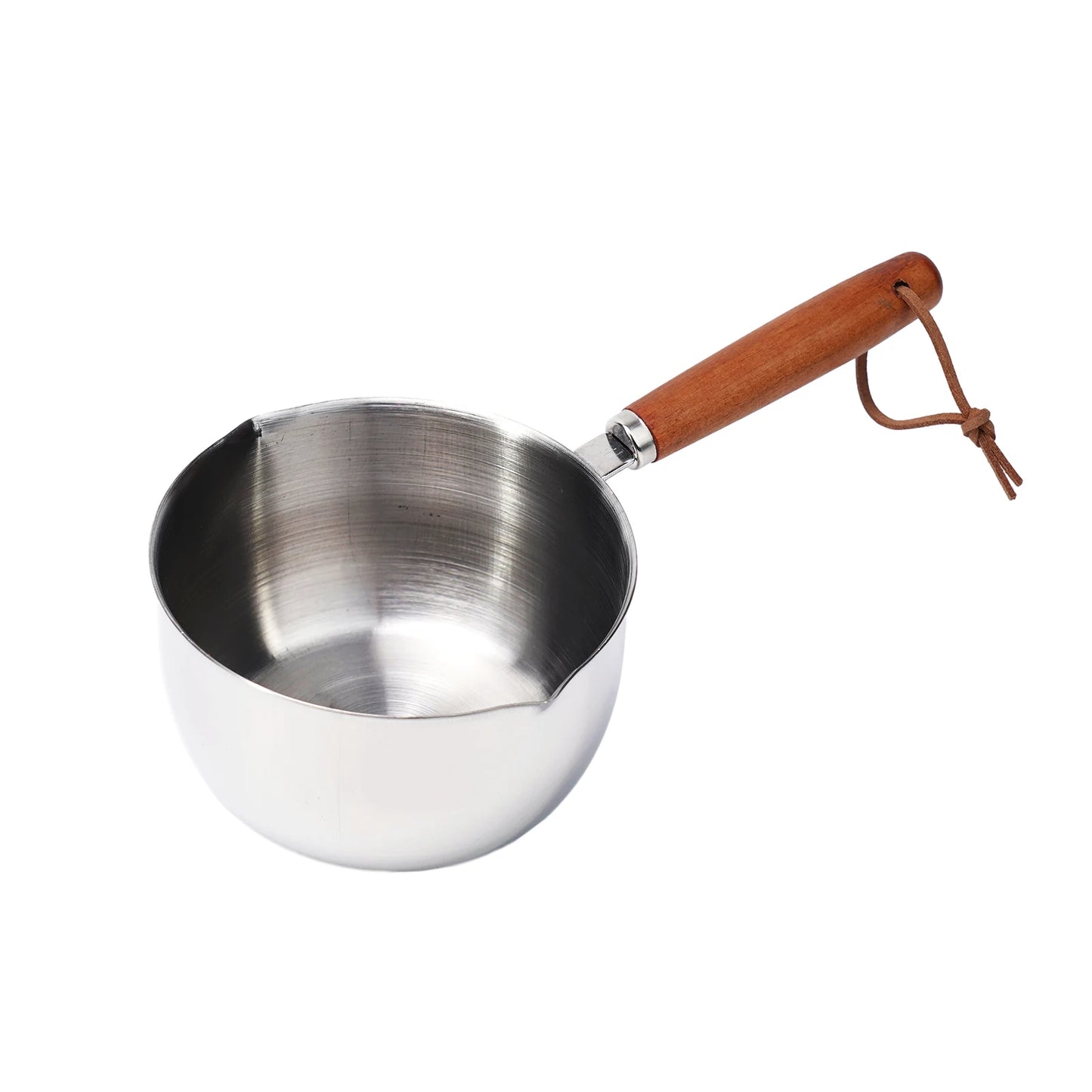 Stainless Steel Saucepan – Hot Oil & Milk Pan for Boiling, Melting & Kitchen Cooking