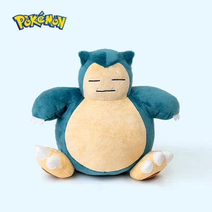 Pokemon Kawaii Snorlax Plush Toy – Cute Stuffed Doll & Throw Pillow, Birthday Gift for Kids, Boys & Home Decor