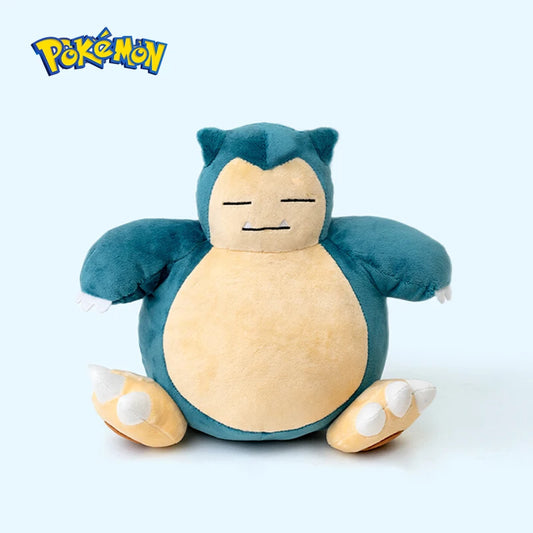 Pokemon Kawaii Snorlax Plush Toy – Cute Stuffed Doll & Throw Pillow, Birthday Gift for Kids, Boys & Home Decor