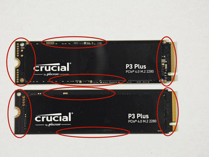 Crucial P3 Plus 1TB PCIe Gen4x4 NVMe M.2 SSD – 500GB, 1TB, 2TB, 5000MB/s Speed (OEM Package)
