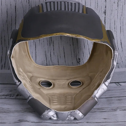 Star Lord LED Helmet Latex Mask — Cosplay Peter Quill Superhero Prop for Infinity War, Halloween & Party