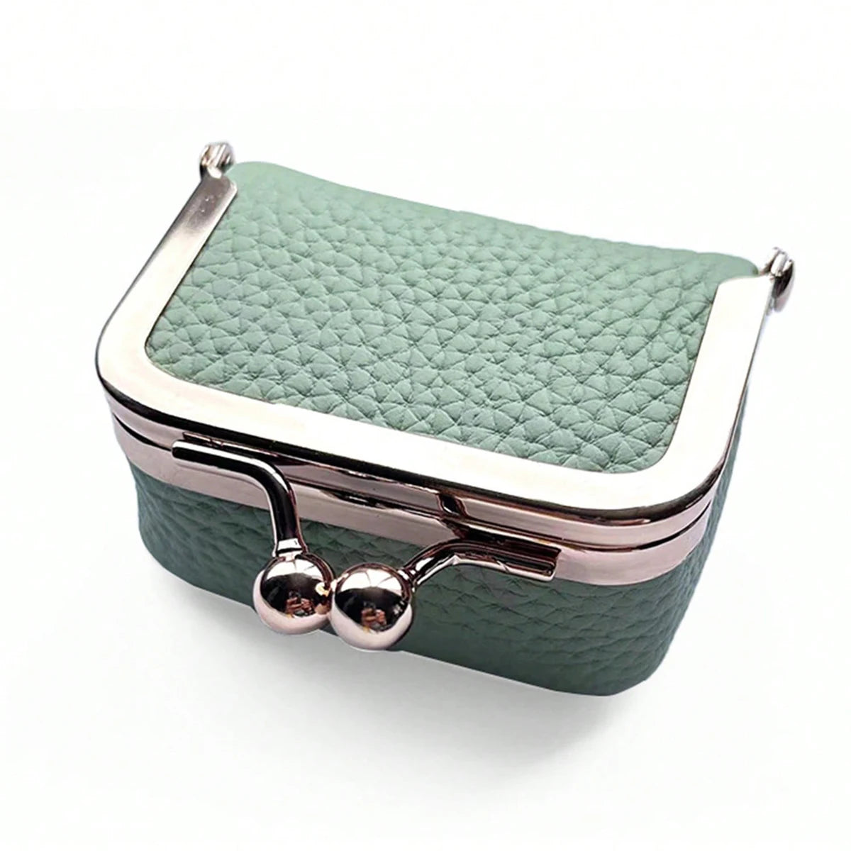 Mini Women’s Jewelry Box - Portable PU Leather Ring, Necklace & Earring Organizer