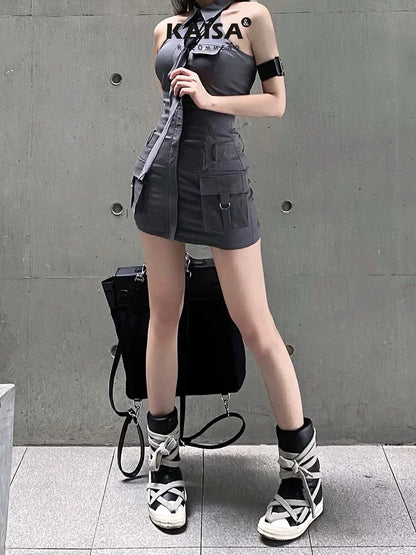 Platform Cross-Tied Sneakers - Unisex Casual Ankle Boots & Flat Shoes Sizes 35-46