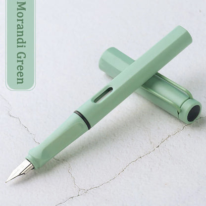 Luxury Calligraphy Fountain Pen - Premium Ink Cartridge Writing Tool for Office, School & Creative Lettering