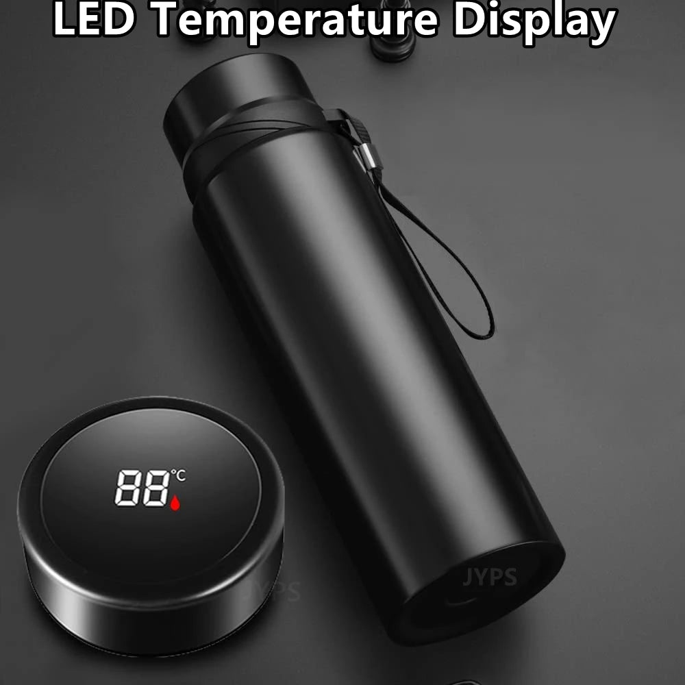 1000ML Smart Thermos Bottle with Temperature Display – Intelligent Vacuum Flask for Hot & Cold Water, Tea, Coffee