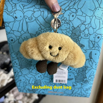 Cute Plush Bag Charm Keychain - Kawaii Soft Toy Pendant Birthday Gift for Girls