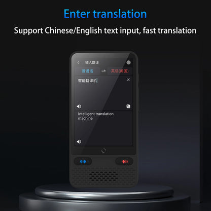Portable S85 Language Translator Device - 138 Languages, Voice & Offline Translation, Video Recording Support
