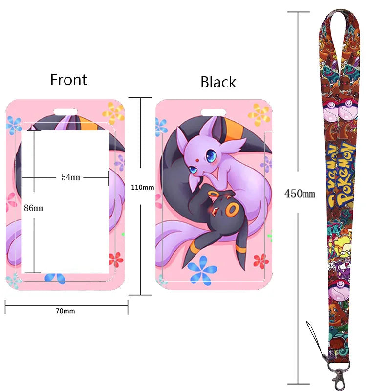 Neck Strap Lanyard for Keys and ID Cards – Badge Holder, Keychain, Key Rings, Fashion Accessory Gift