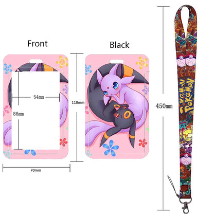 Neck Strap Lanyard for Keys and ID Cards – Badge Holder, Keychain, Key Rings, Fashion Accessory Gift