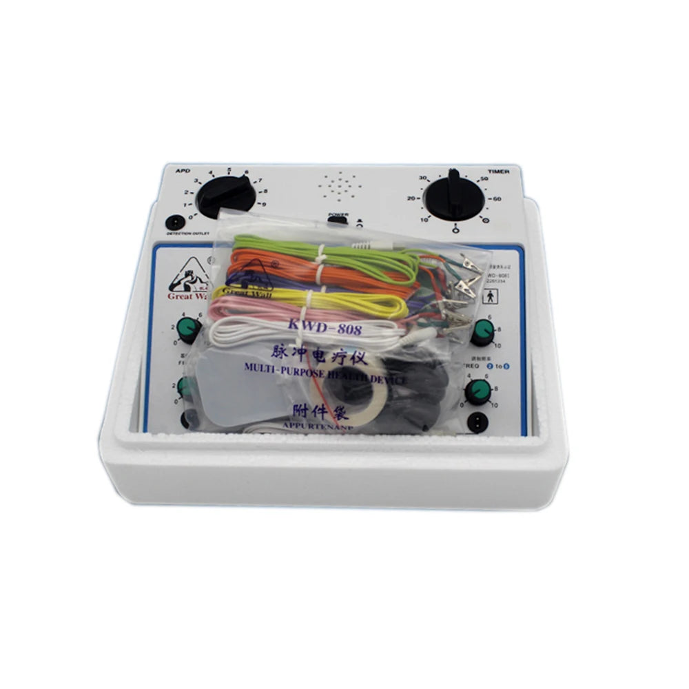 Electro Acupuncture Stimulator KWD808-I – Nerve & Muscle Therapy, 6 Waveforms, 6 Output EMS Massager