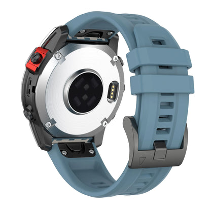 Silicone Watch Strap for Garmin Fenix 7X/7/7S/6/6X/5X/5S/3HR/945/935 – QuickFit 20/22/26mm Wrist Band