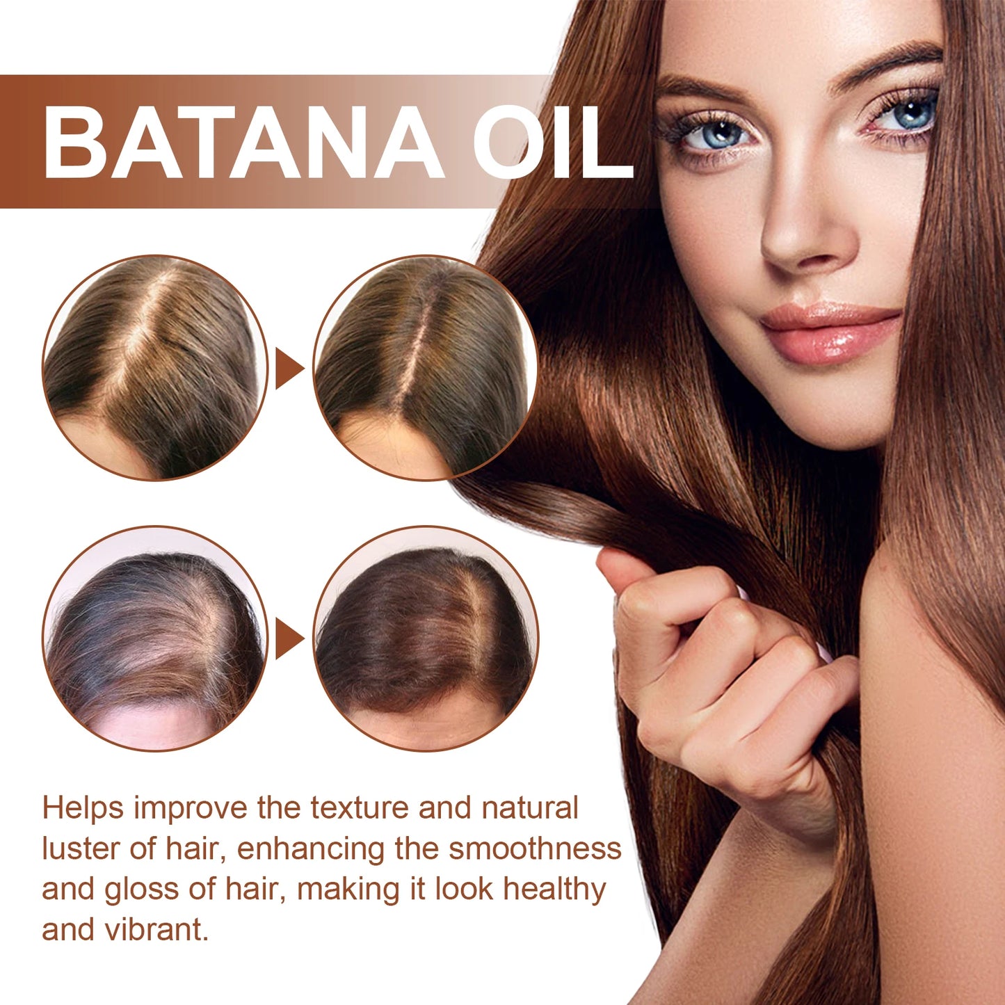 100% Pure Organic Hair Mask with Batana Oil – Natural Hair Growth Treatment, Nourishing Anti-Breakage & Hair Loss Reduction Product