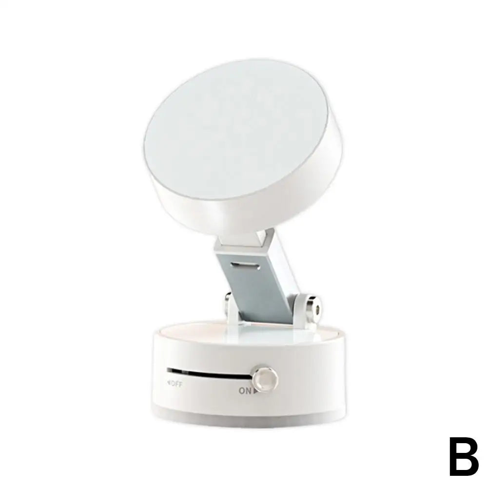 Vacuum Magnetic Suction Cup Stand | Double-Sided Swivel Holder for Mobile Phones | Universal Folding Phone Mount