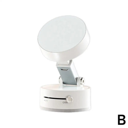 Vacuum Magnetic Suction Cup Stand | Double-Sided Swivel Holder for Mobile Phones | Universal Folding Phone Mount
