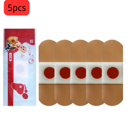 Corn Removal Patches - Breathable Foot Corn Plasters for Callus and Plantar Wart Care, 1 or 5 Pieces