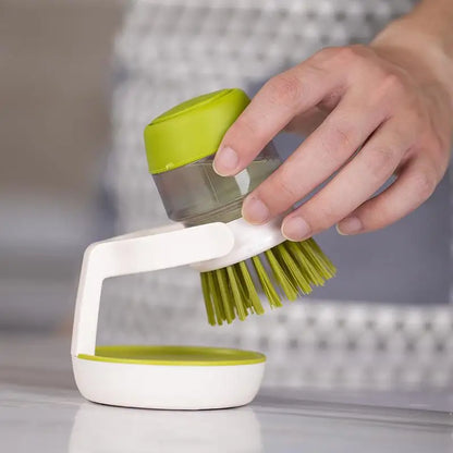 Efficient Kitchen Pot Brush: Non-Greasy, Descaling Dishwashing Tool for Easy Cleaning