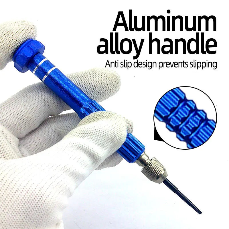 Mobile Phone Repair Tool Kit – Screwdriver, Tablet Battery Disassembly, Screen Opening & Dust Cleaning Set with Small Pentagon Tools