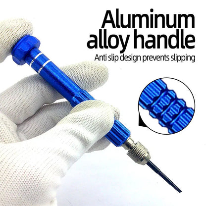 Mobile Phone Repair Tool Kit – Screwdriver, Tablet Battery Disassembly, Screen Opening & Dust Cleaning Set with Small Pentagon Tools