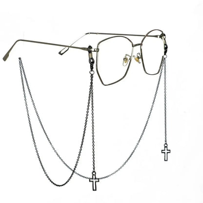 Women's Eyeglass Chain - Hollow Star & Pearl Beaded Lanyard for Sunglasses & Reading Glasses