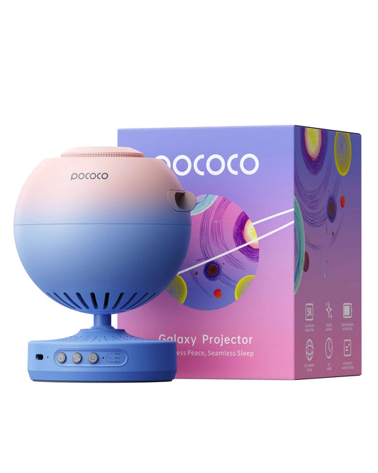 POCOCO Galaxy Projector - Star Night Light Lamp with HD Soft Light for Kids