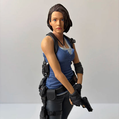 Biohazard RE Jill Valentine & Leon S. Kennedy Anime Figure – Evil Game Collectible Statue for Birthday Gifts